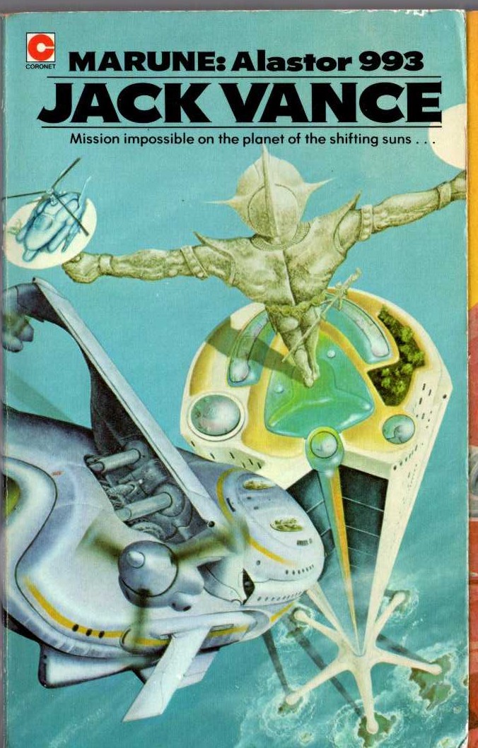 Jack Vance  MARUNE: ALASTOR 993 front book cover image