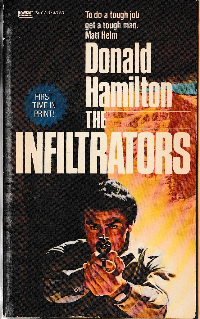 Donald Hamilton  THE INFILTRATORS front book cover image