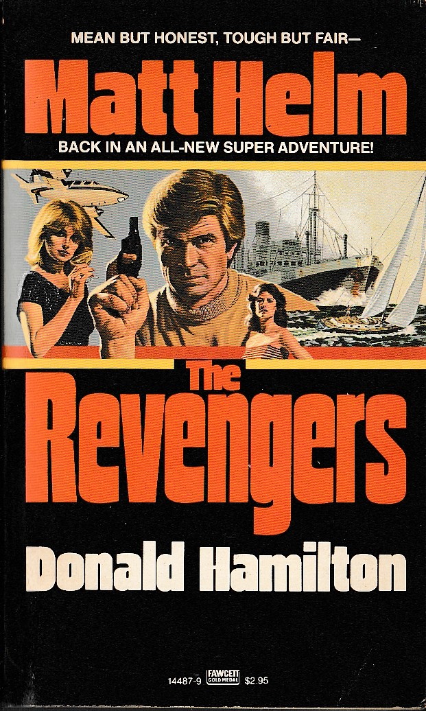 Donald Hamilton  THE REVENGERS front book cover image