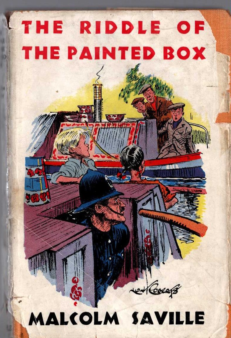 THE RIDDLE OF THE PAINTED BOX front book cover image