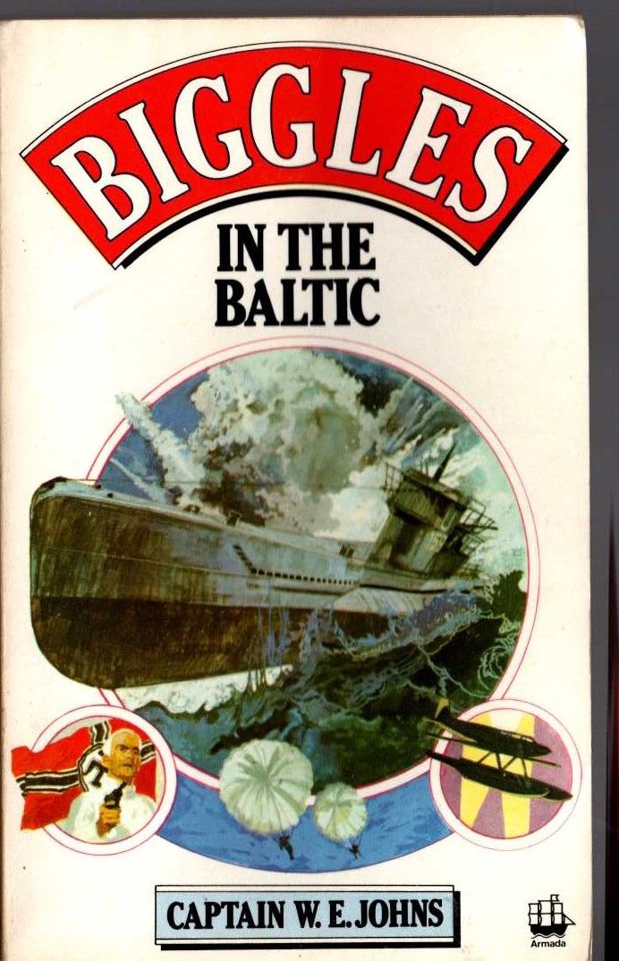 Captain W.E. Johns  BIGGLES IN THE BALTIC front book cover image