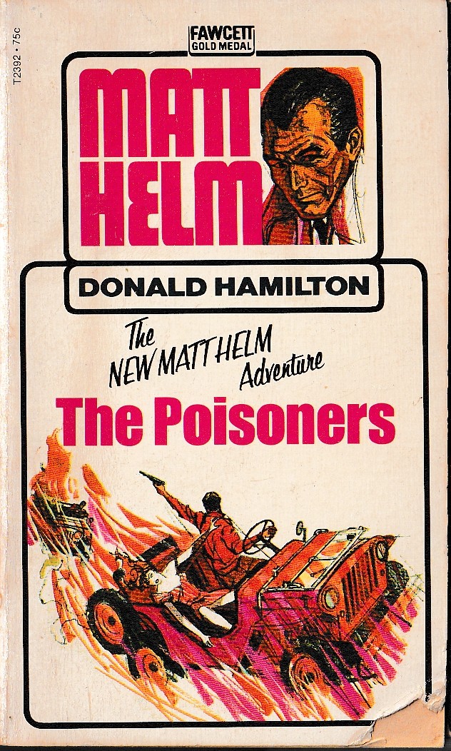 Donald Hamilton  THE POISONERS front book cover image