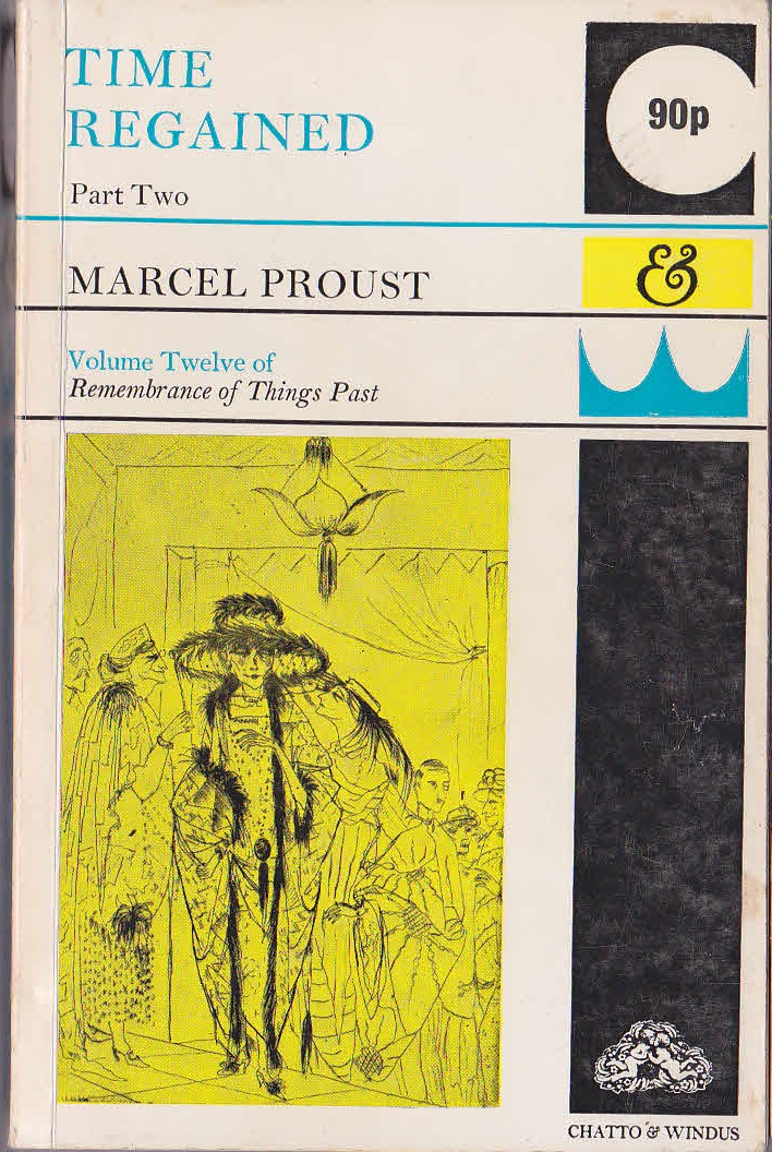 Marcel Proust  TIME REGAINED. Part Two front book cover image