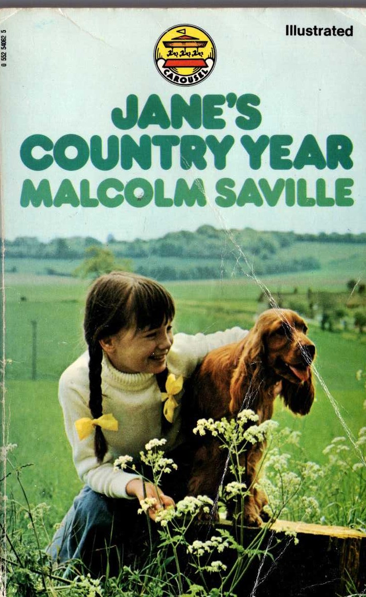 Malcolm Saville  JANE'S COUNTRY YEAR front book cover image