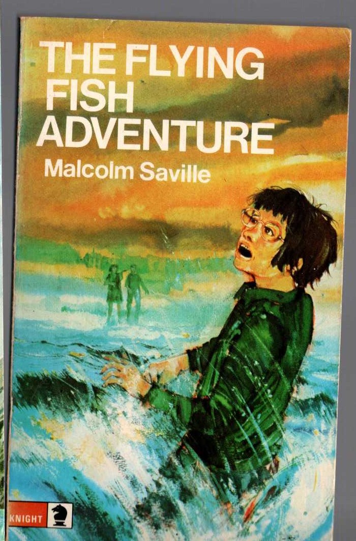 Malcolm Saville  THE FLYING FISH ADVENTURE front book cover image