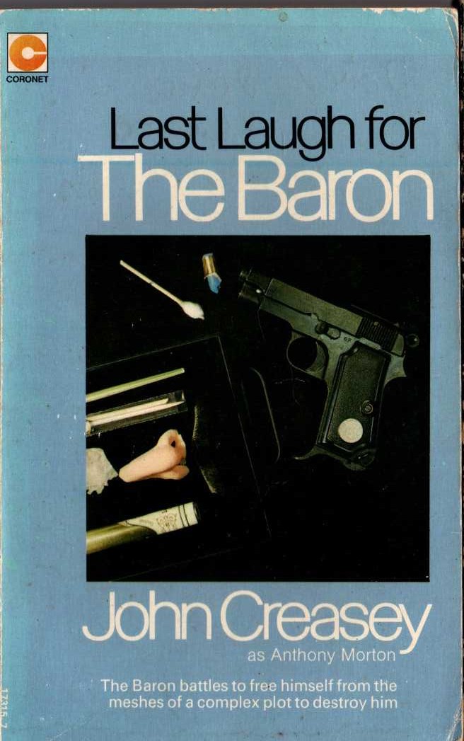 Anthony Morton  LAST LAUGH FOR THE BARON front book cover image