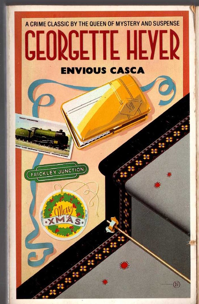 Georgette Heyer  ENVIOUS CASCA front book cover image