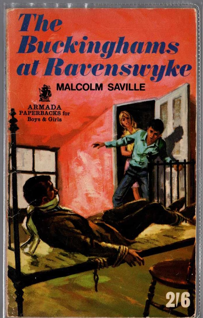 Malcolm Saville  THE BUCKINGHAMS AT RAVENSWYKE front book cover image