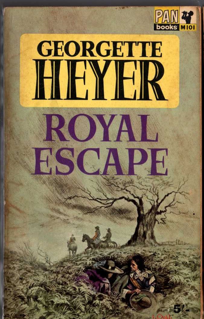 Georgette Heyer  ROYAL ESCAPE front book cover image