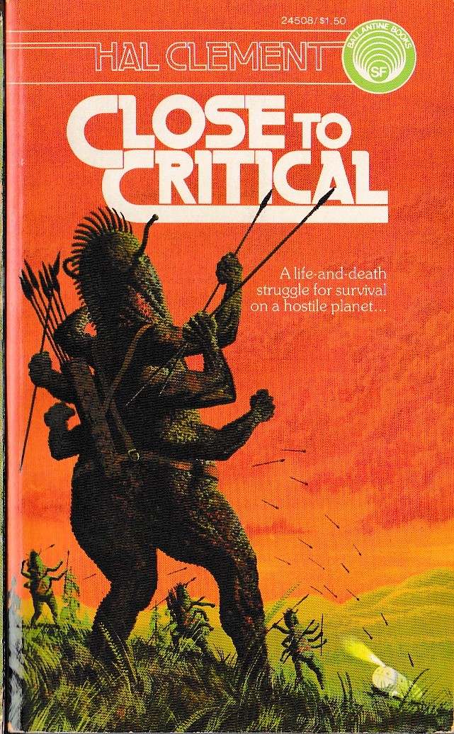 Hal Clement  CLOSE TO CRITICAL front book cover image
