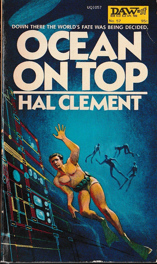 Hal Clement  OCEAN ON TOP front book cover image