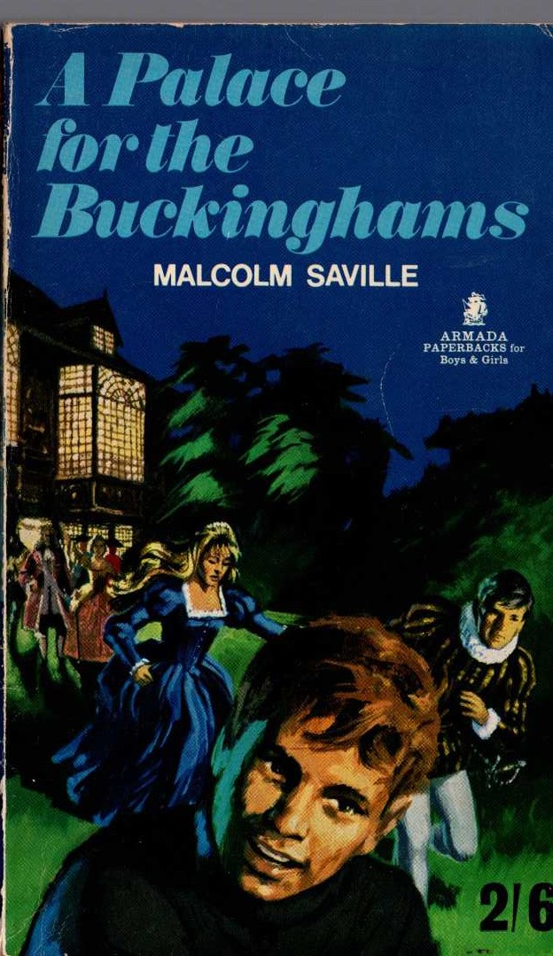 Malcolm Saville  A PALACE FOR THE BUCKINGHAMS front book cover image