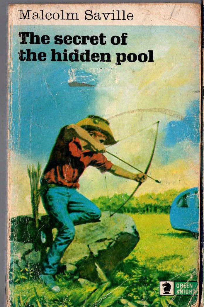 Malcolm Saville  THE SECRET OF THE HIDDEN POOL front book cover image