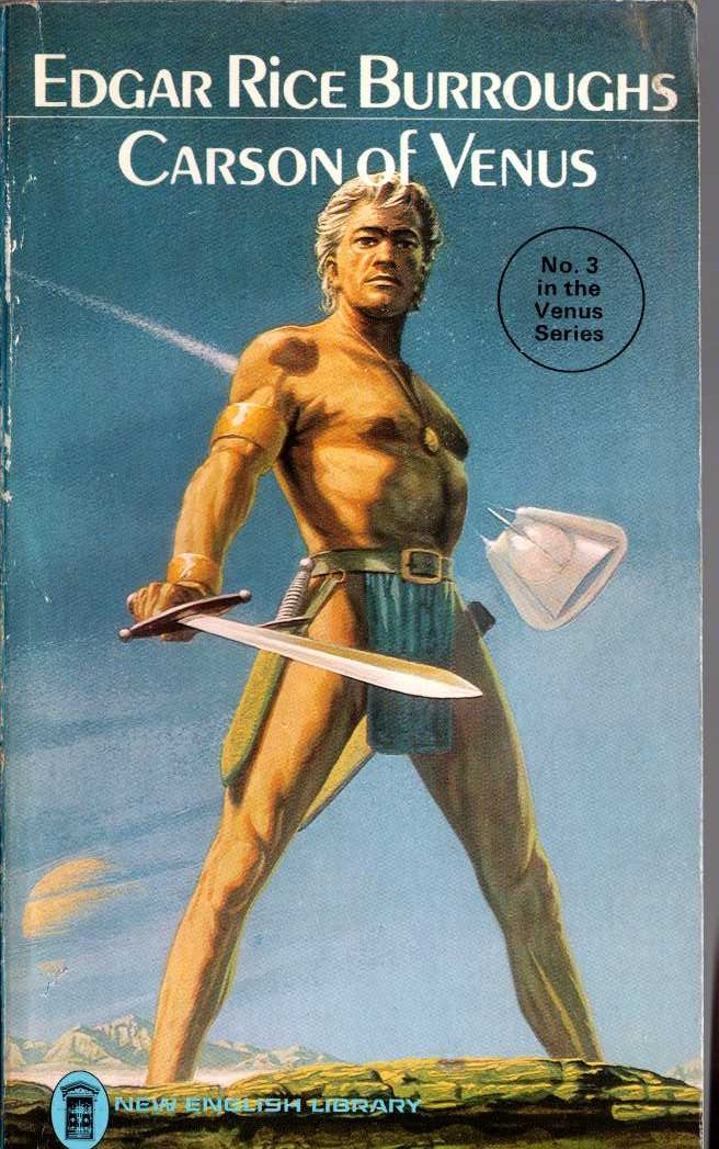 Edgar Rice Burroughs  CARSON OF VENUS front book cover image