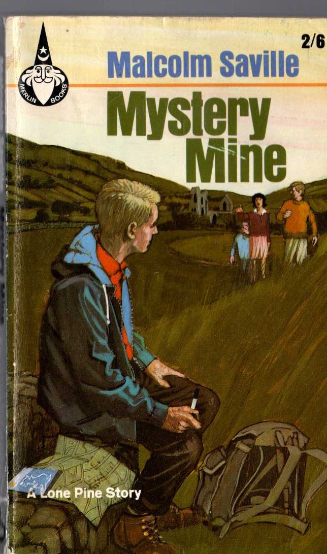 Malcolm Saville  MYSTERY MINE front book cover image