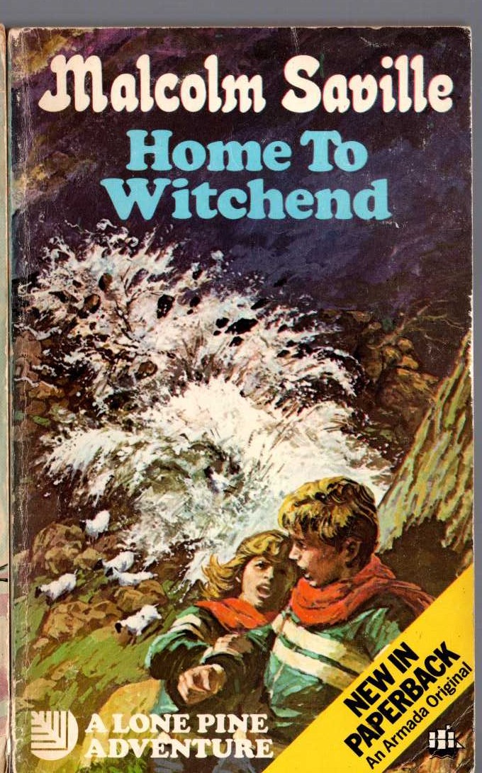 Malcolm Saville  HOME TO WITCHEND front book cover image