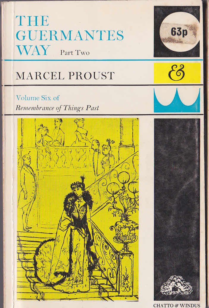 Marcel Proust  THE GUERMANTES WAY. Part Two front book cover image