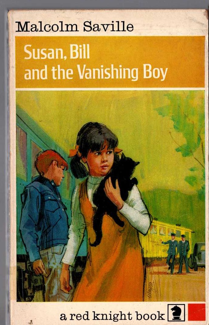 Malcolm Saville  SUSAN, BILL AND THE VANISHING BOY front book cover image
