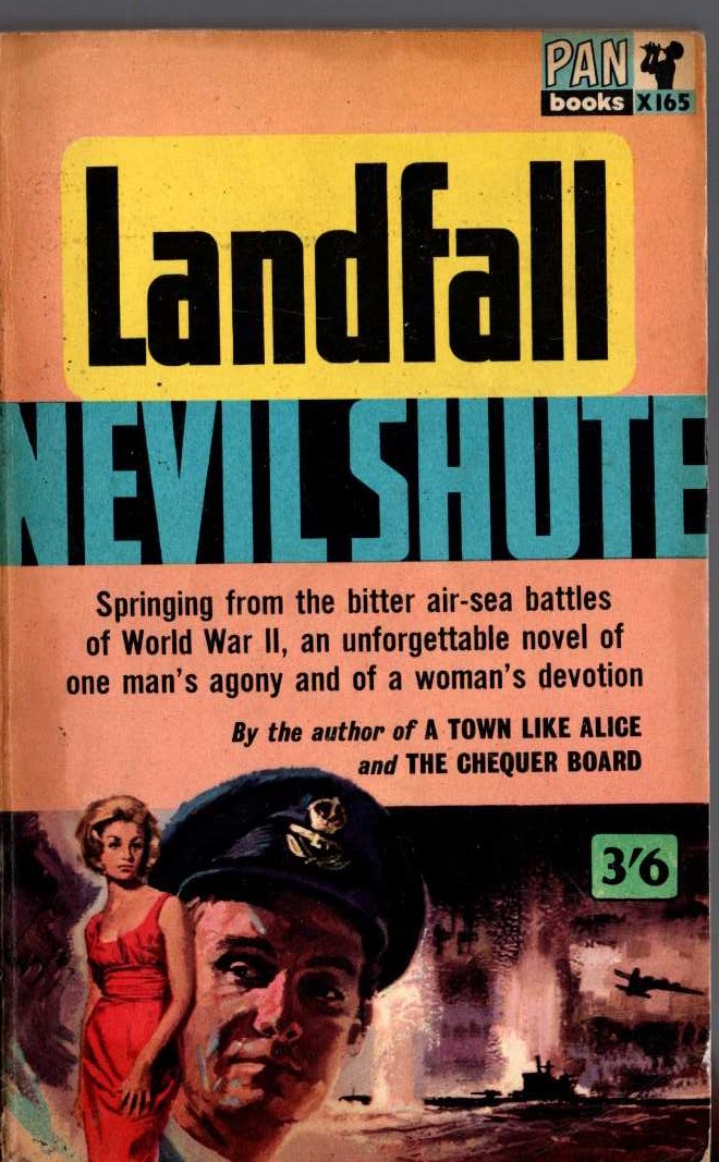 Nevil Shute  LANDFALL front book cover image