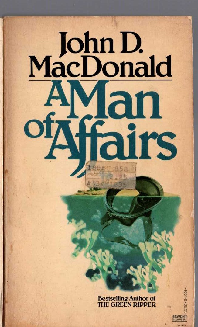 John D. MacDonald  A MAN OF AFFAIRS front book cover image