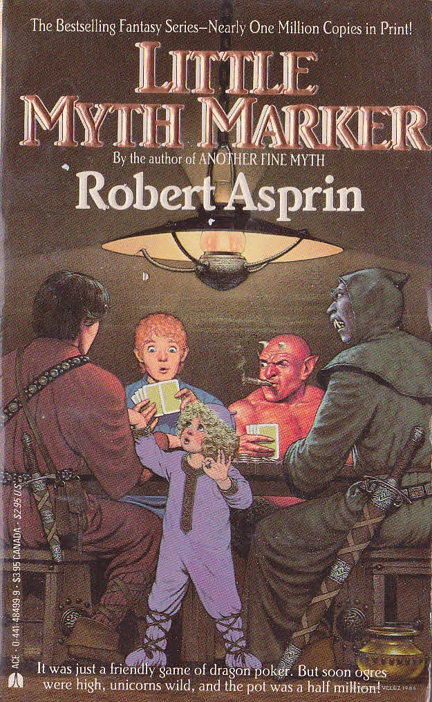 Robert Asprin  LITTLE MYTH MARKER front book cover image