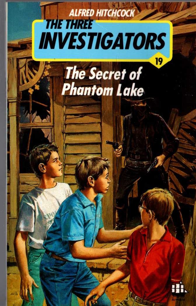 Alfred Hitchcock (introduces_The_Three_Investigators) THE SECRET OF PHANTOM LAKE front book cover image