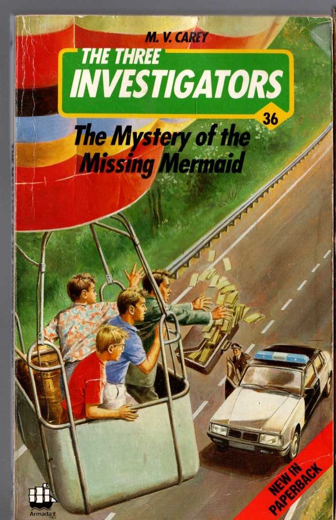 (M.V.Carey) THE MYSTERY OF THE MISSING MERMAID front book cover image