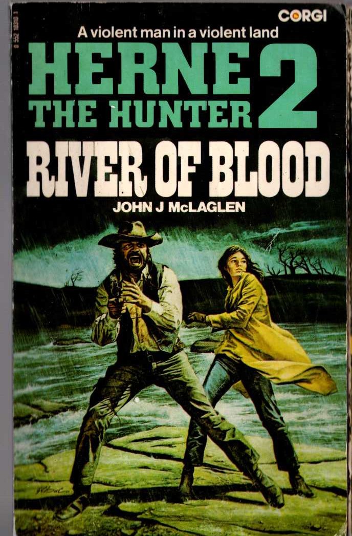 John McLaglen  HERNE THE HUNTER 2: RIVER OF BLOOD front book cover image
