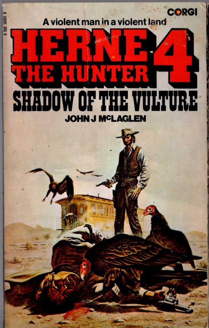 John McLaglen  HERNE THE HUNTER 4: SHADOW OF THE VULTURE front book cover image