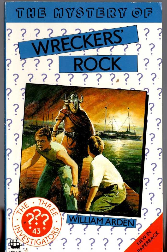 (William Arden) THE MYSTERY OF WRECKERS' ROCK front book cover image