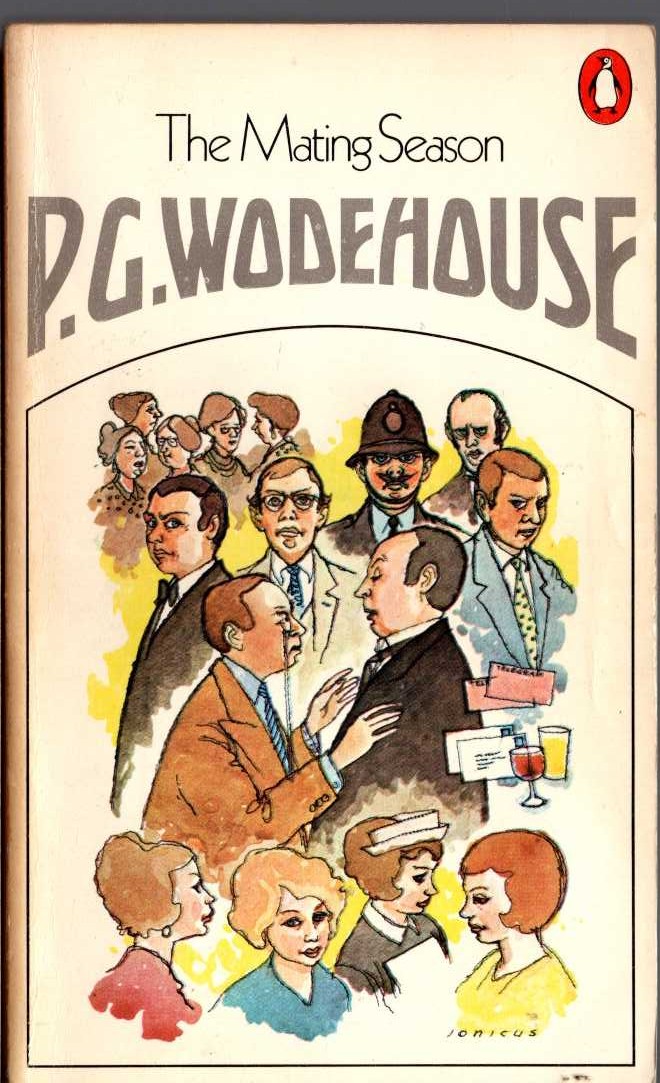 P.G. Wodehouse  THE MATING SEASON front book cover image
