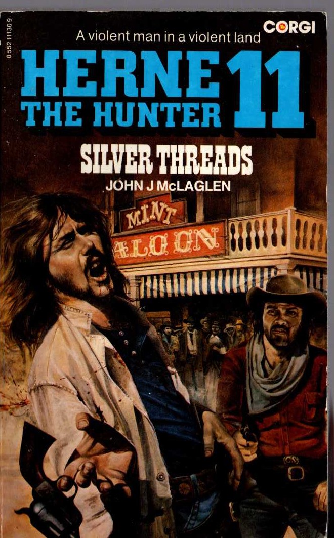 John McLaglen  HERNE THE HUNTER 11: SILVER THREADS front book cover image