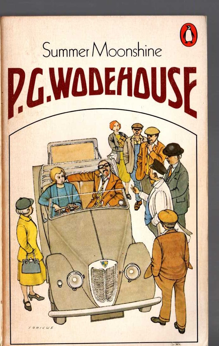 P.G. Wodehouse  SUMMER MOONSHINE front book cover image