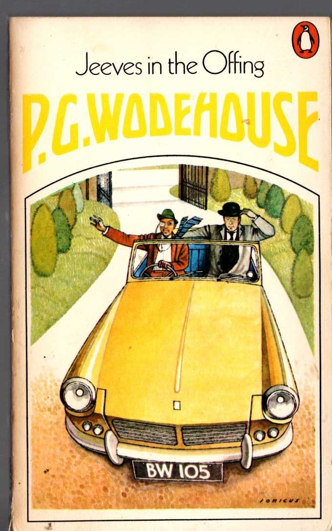 P.G. Wodehouse  JEEVES IN THE OFFING front book cover image
