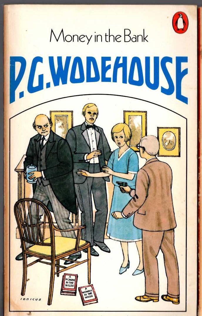 P.G. Wodehouse  MONEY IN THE BANK front book cover image