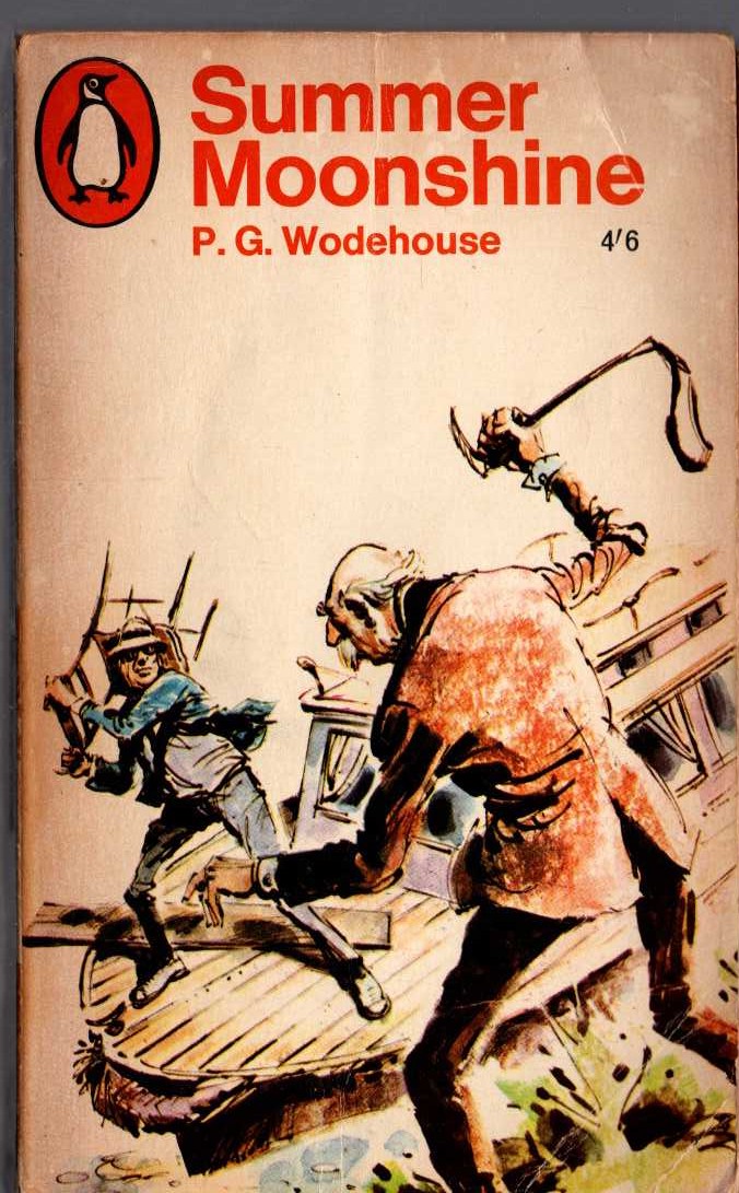 P.G. Wodehouse  SUMMER MOONSHINE front book cover image