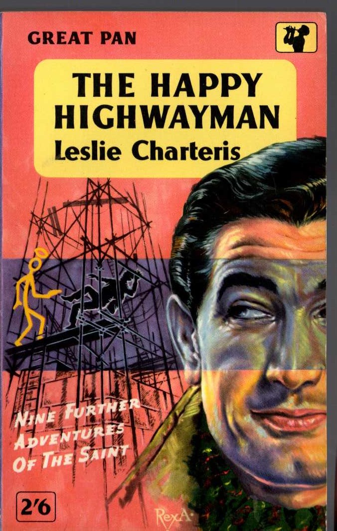 Leslie Charteris  THE HAPPY HIGHWAYMAN front book cover image