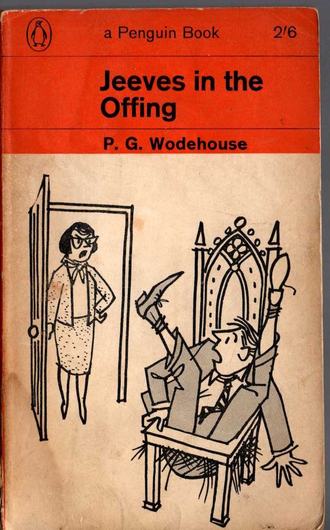 P.G. Wodehouse  JEEVES IN THE OFFING front book cover image