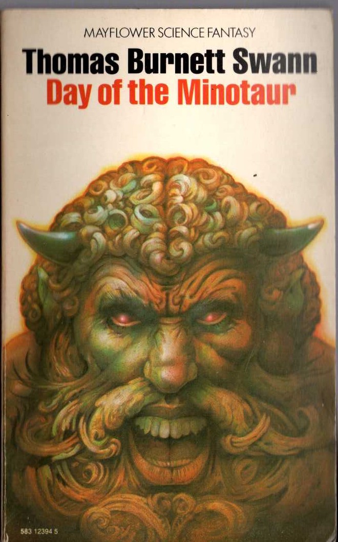 Thomas Burnett Swann  DAY OF THE MINOTAUR front book cover image