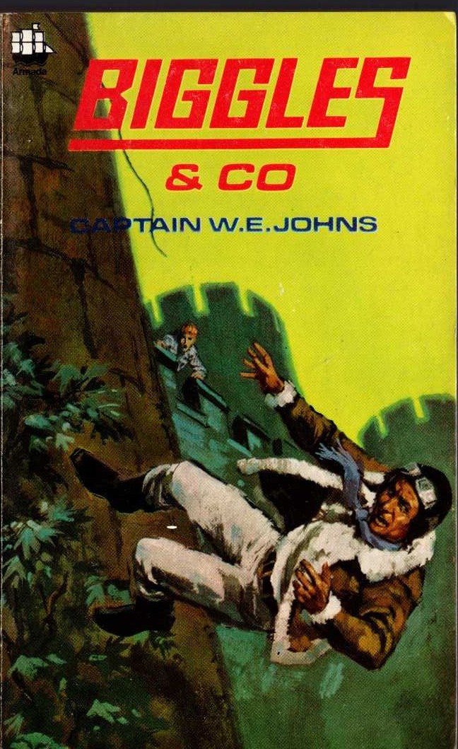 Captain W.E. Johns  BIGGLES & CO. front book cover image