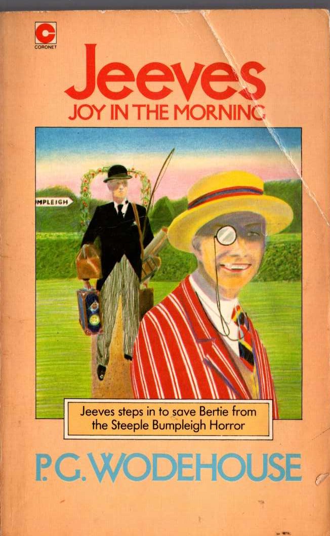 P.G. Wodehouse  JOY IN THE MORNING front book cover image