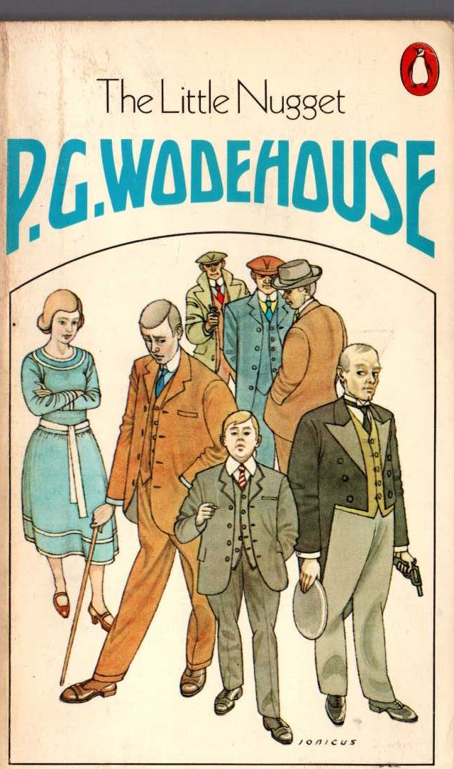P.G. Wodehouse  THE LITTLE NUGGET front book cover image