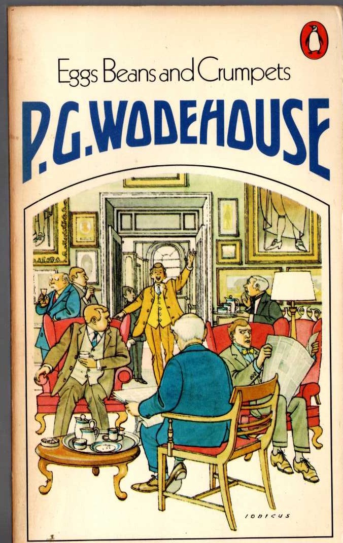 P.G. Wodehouse  EGGS, BEANS AND CRUMPETS front book cover image