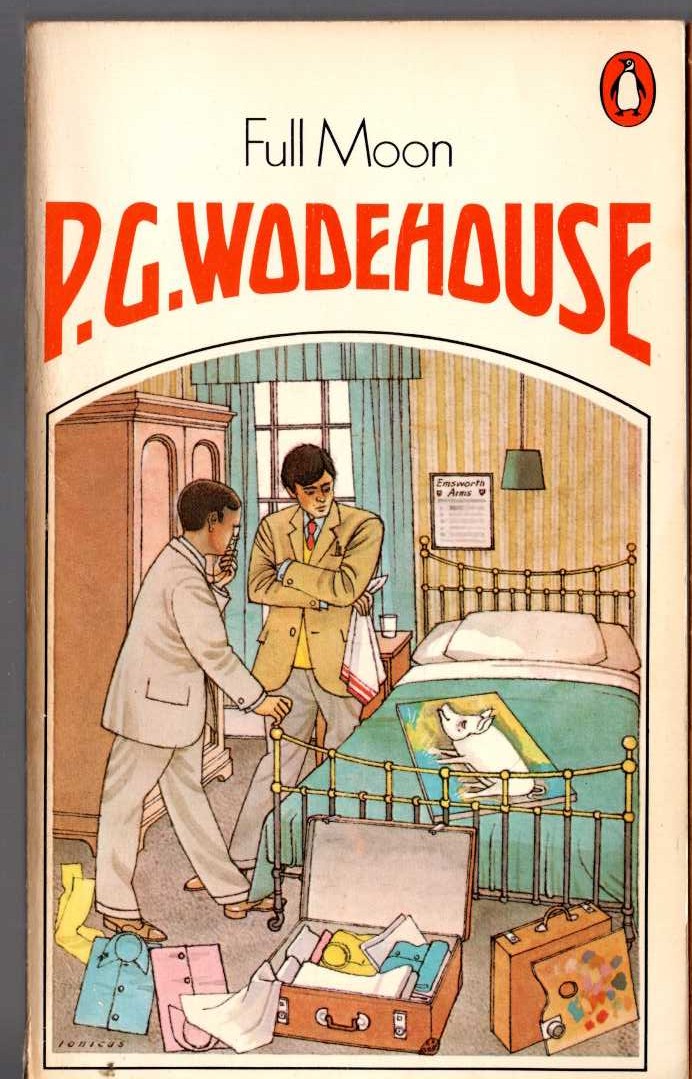 P.G. Wodehouse  FULL MOON front book cover image