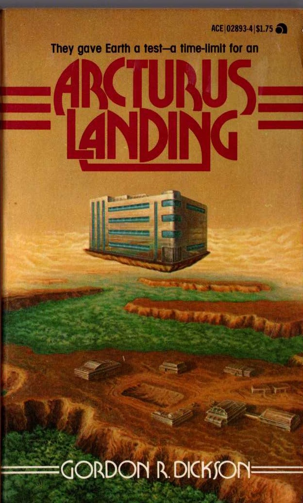 Gordon R. Dickson  ARCTURUS LANDING front book cover image