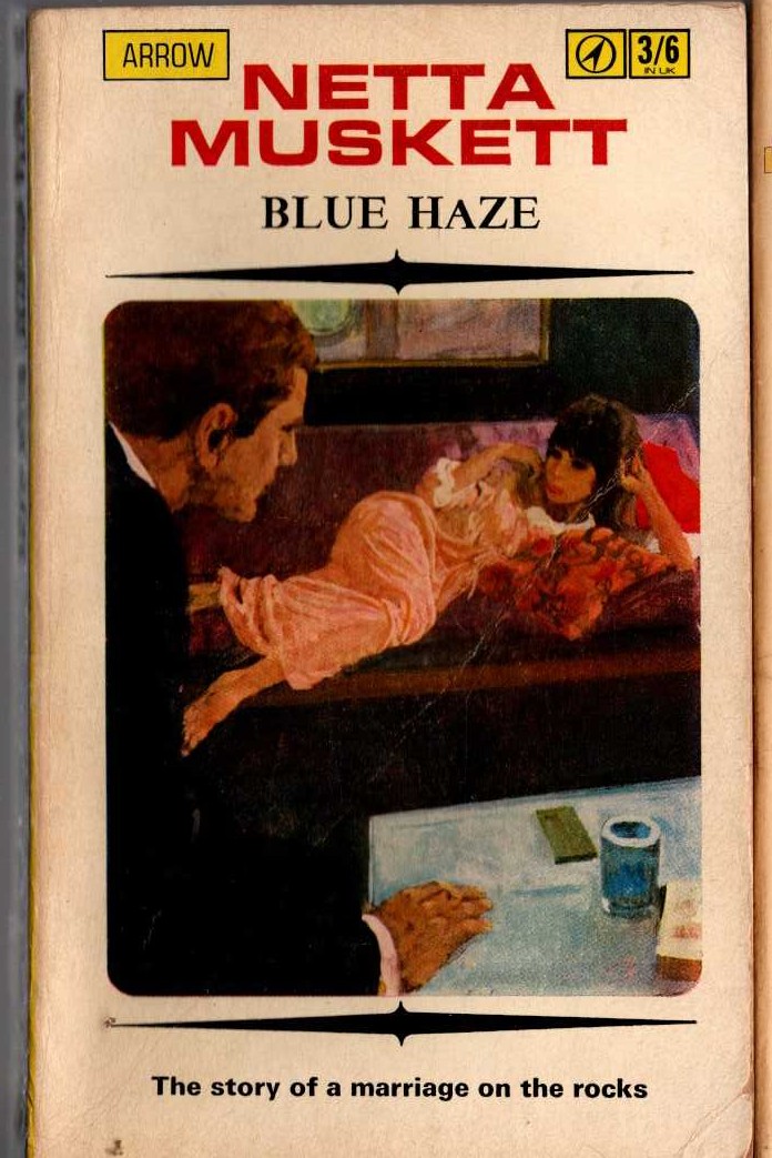 Netta Muskett  BLUE HAZE front book cover image