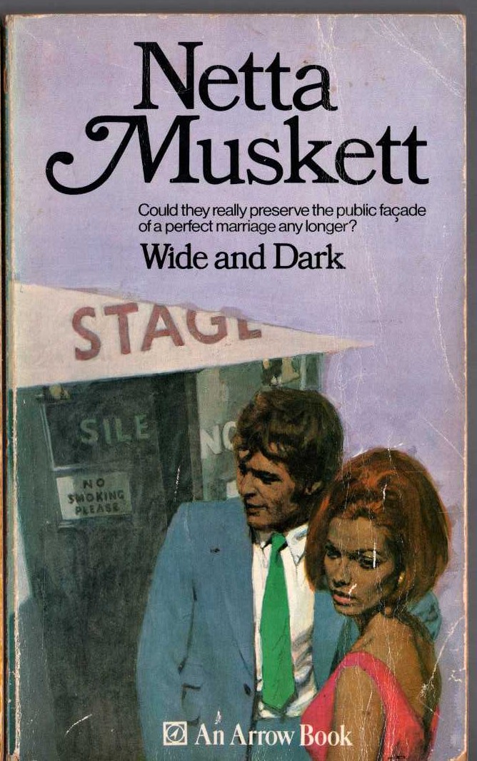 Netta Muskett  WIDE AND DARK front book cover image