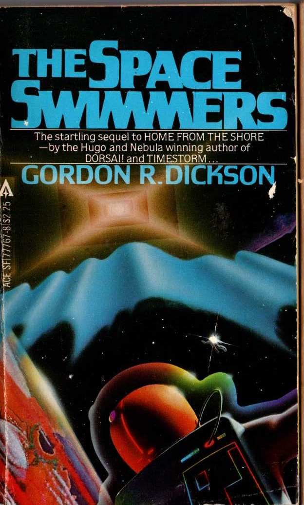 Gordon R. Dickson  THE SPACE SWIMMERS front book cover image