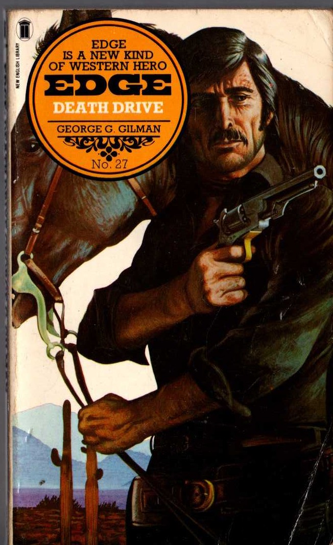 George G. Gilman  EDGE 27: DEATH DRIVE front book cover image