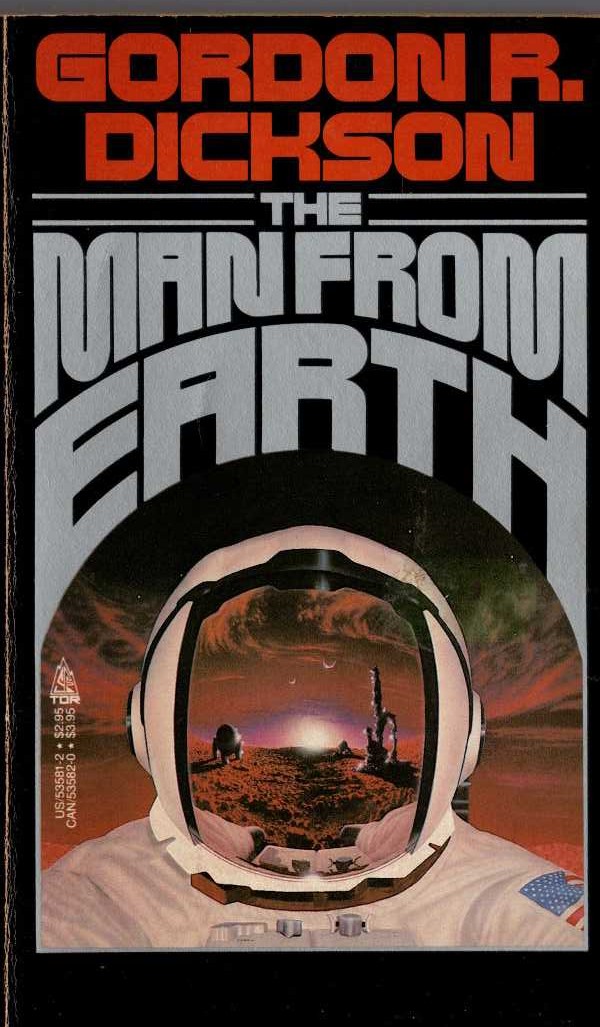 Gordon R. Dickson  THE MAN FROM EARTH front book cover image